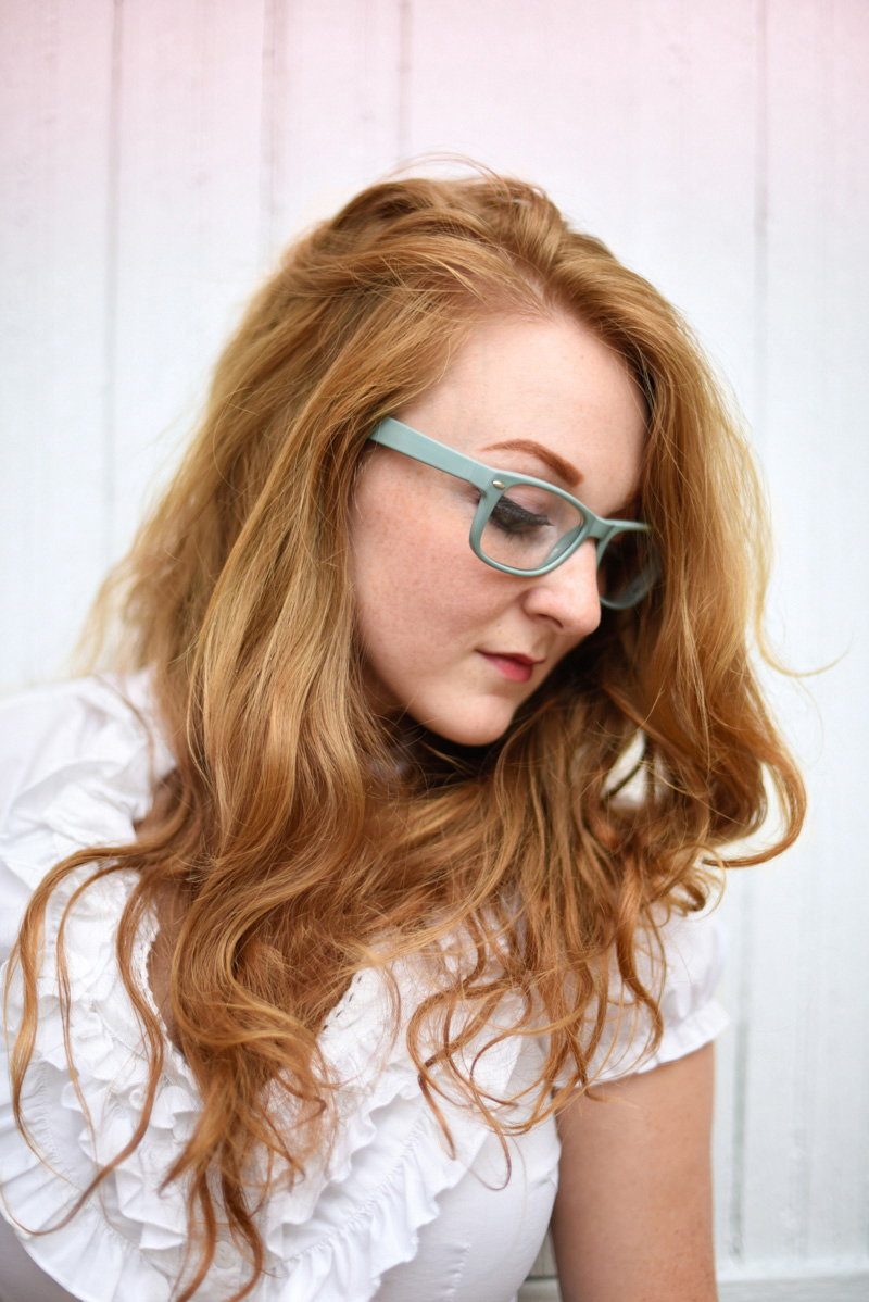 redhead womens fashion eyeglasses