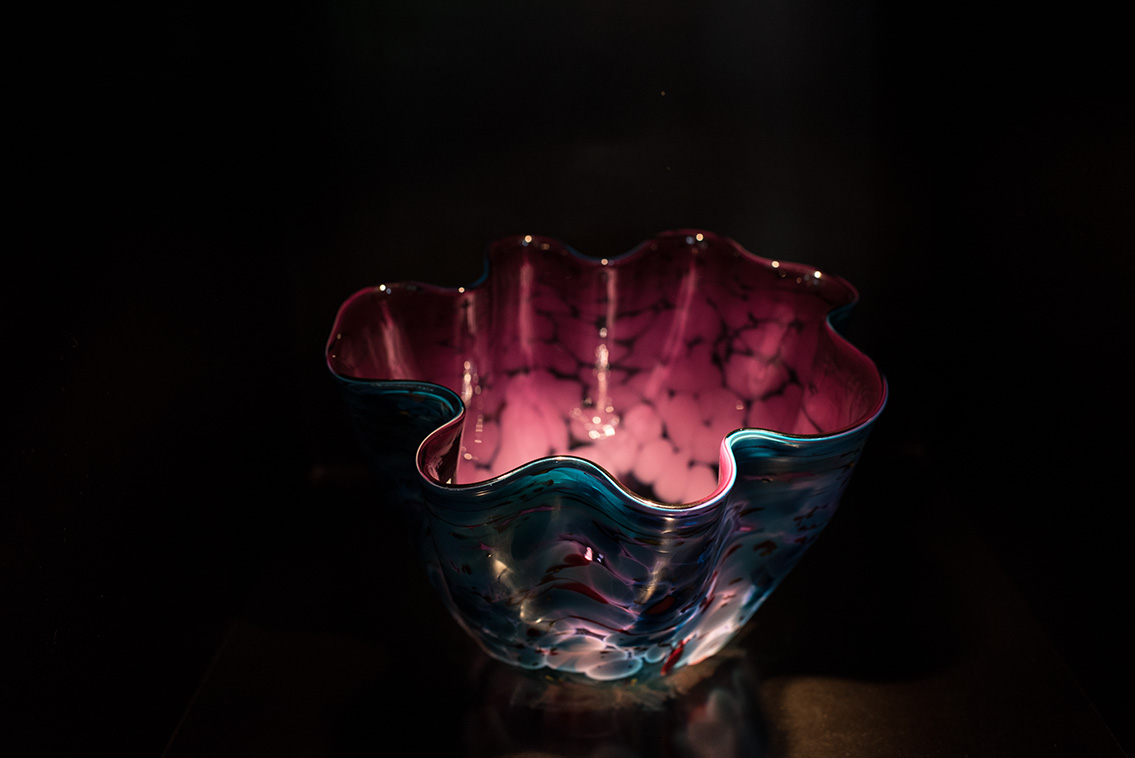 blown glass bowl